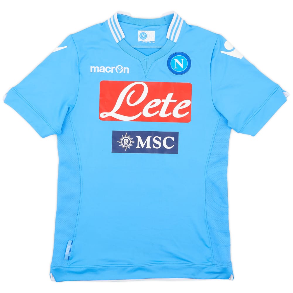 2013-14 Napoli Home Shirt - 7/10 - (M)