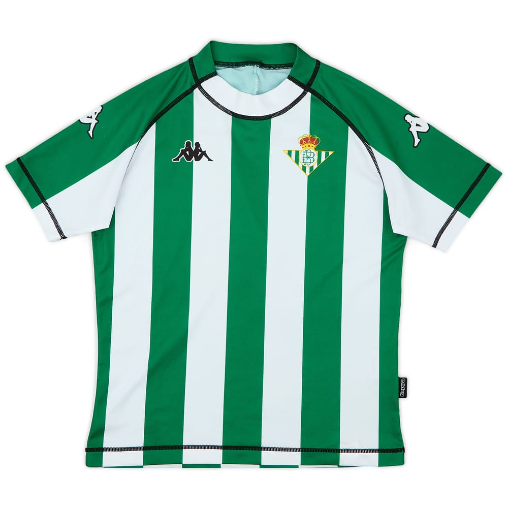 2002-03 Real Betis Home Shirt - 7/10 - (L.Boys)