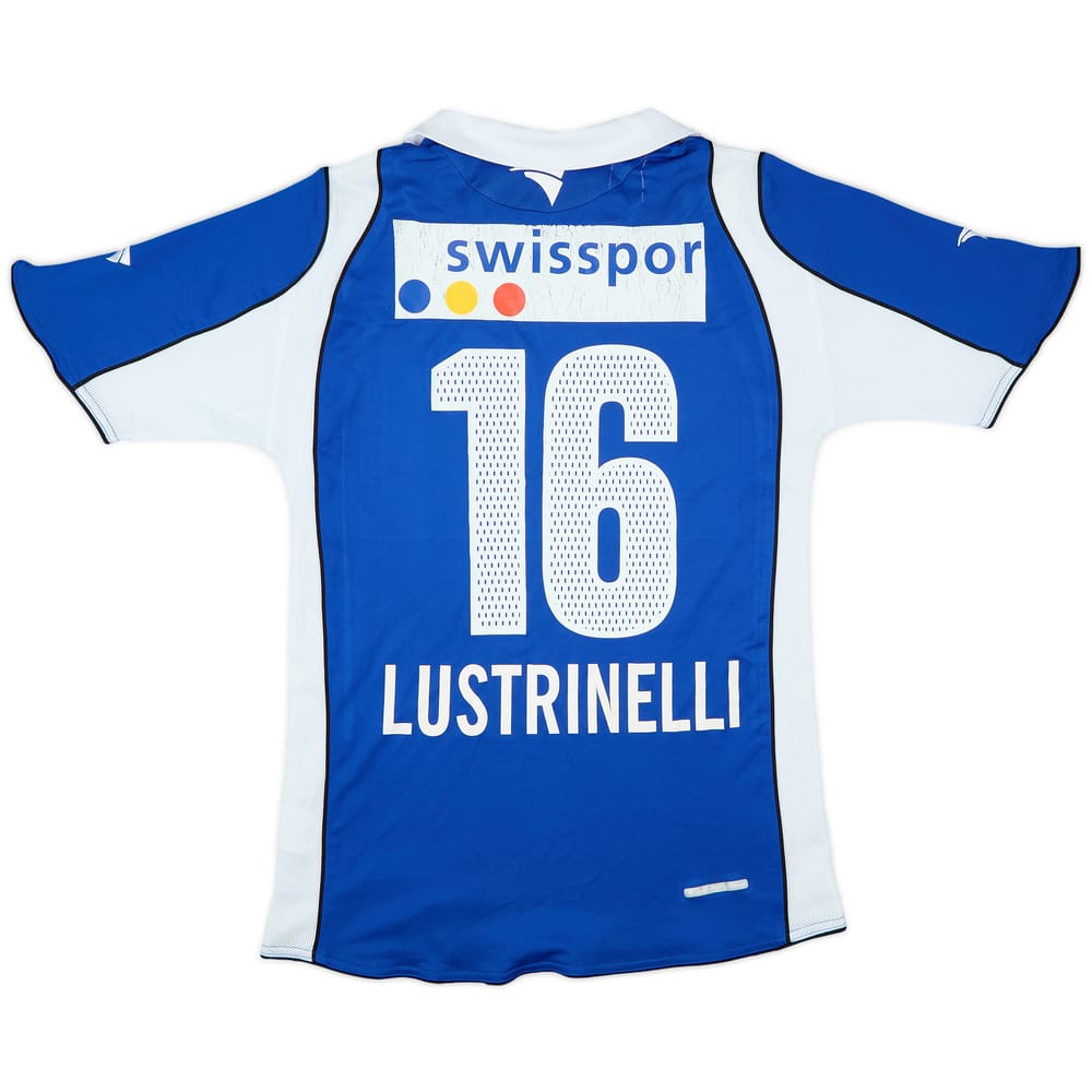 2007-08 FC Luzern Home Shirt Lustrinelli #16 - 7/10 - (S)