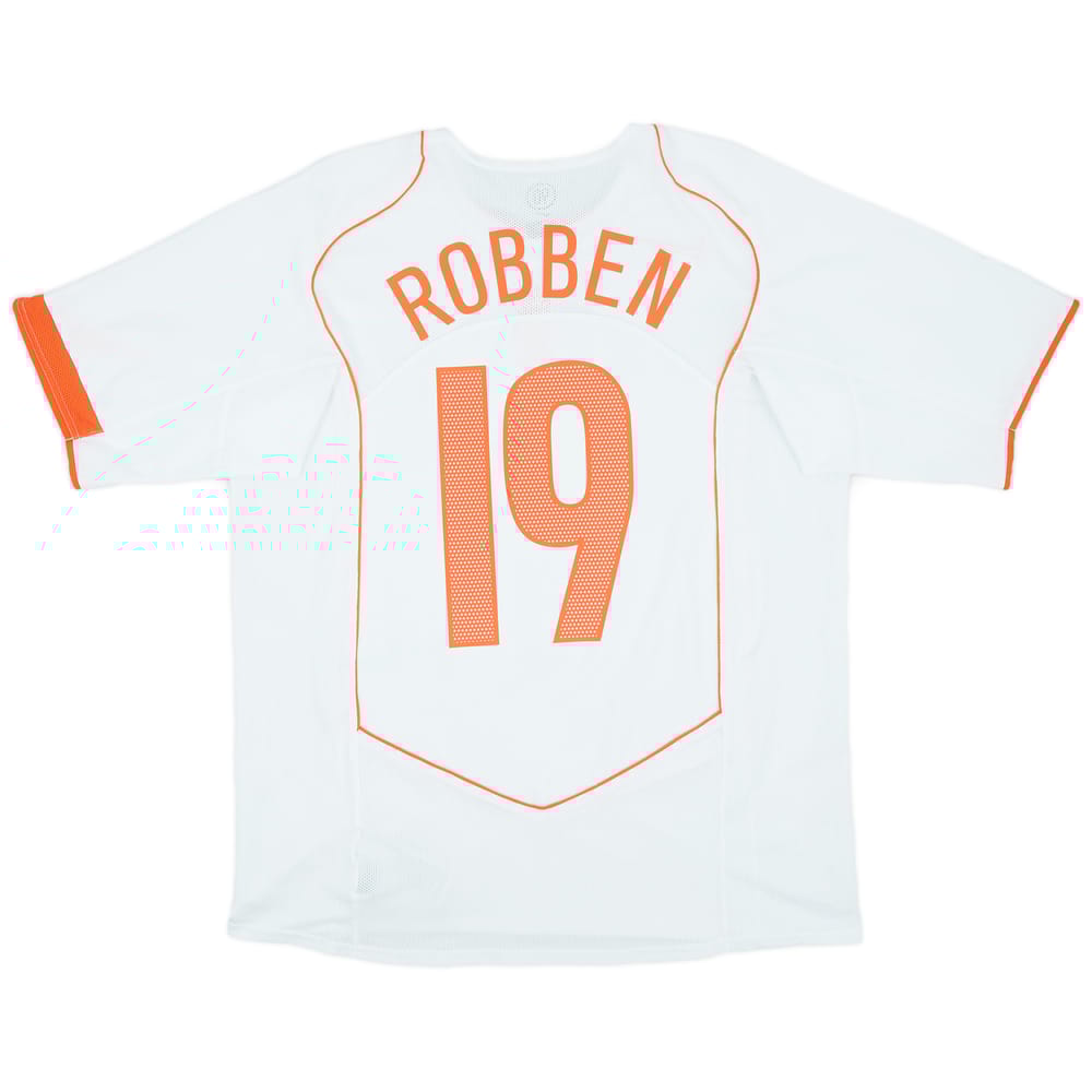 2004-06 Netherlands Away Shirt Robben #19 - 9/10 - (L)