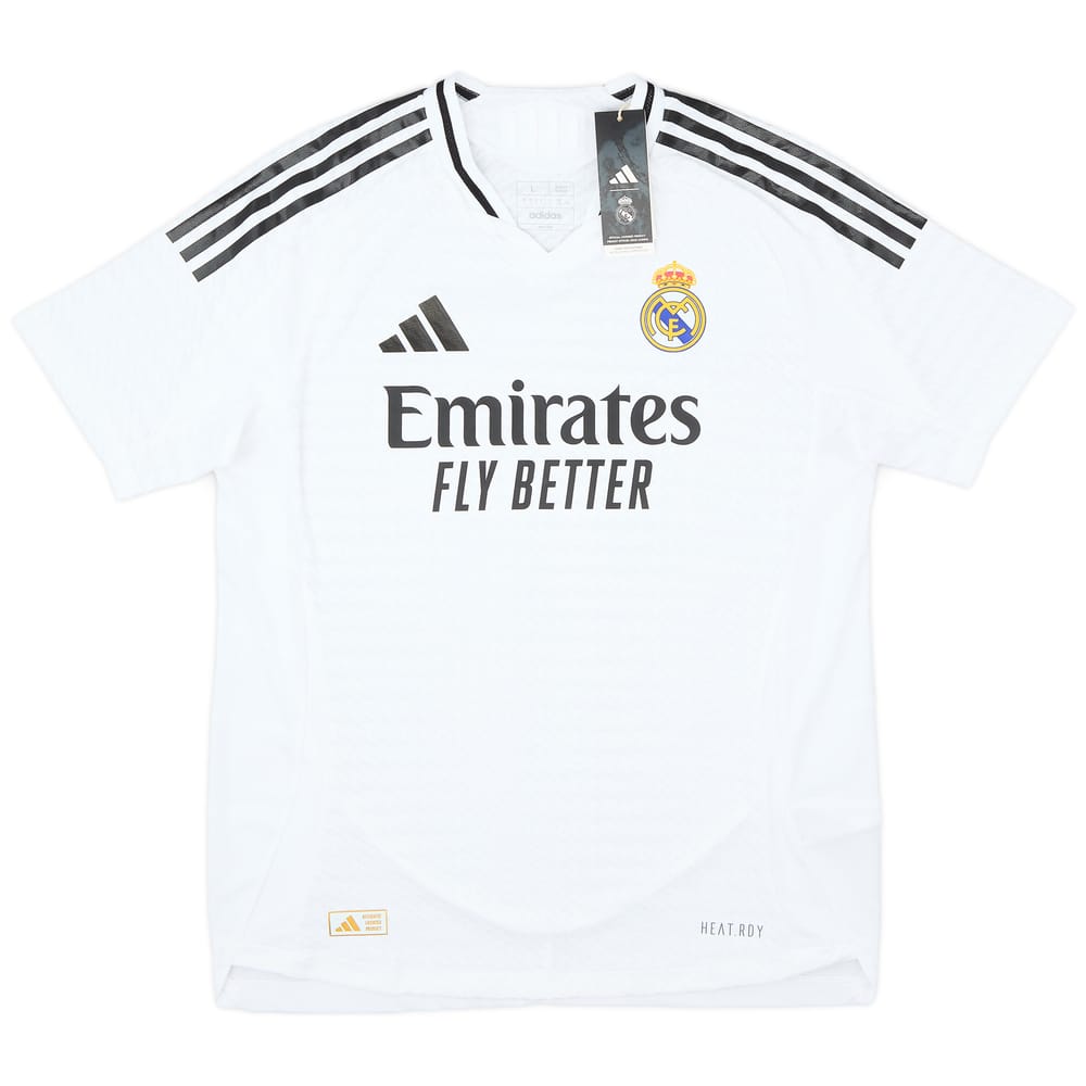 2024-25 Real Madrid Authentic Home Shirt