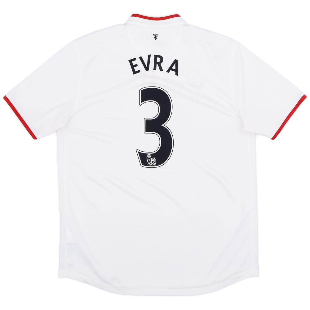 2012-14 Manchester United Away Shirt Evra #3 - 7/10 - (L)