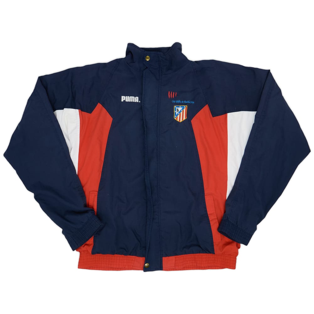 1996-98 Atletico Madrid Puma Track Jacket - 9/10 - (L)