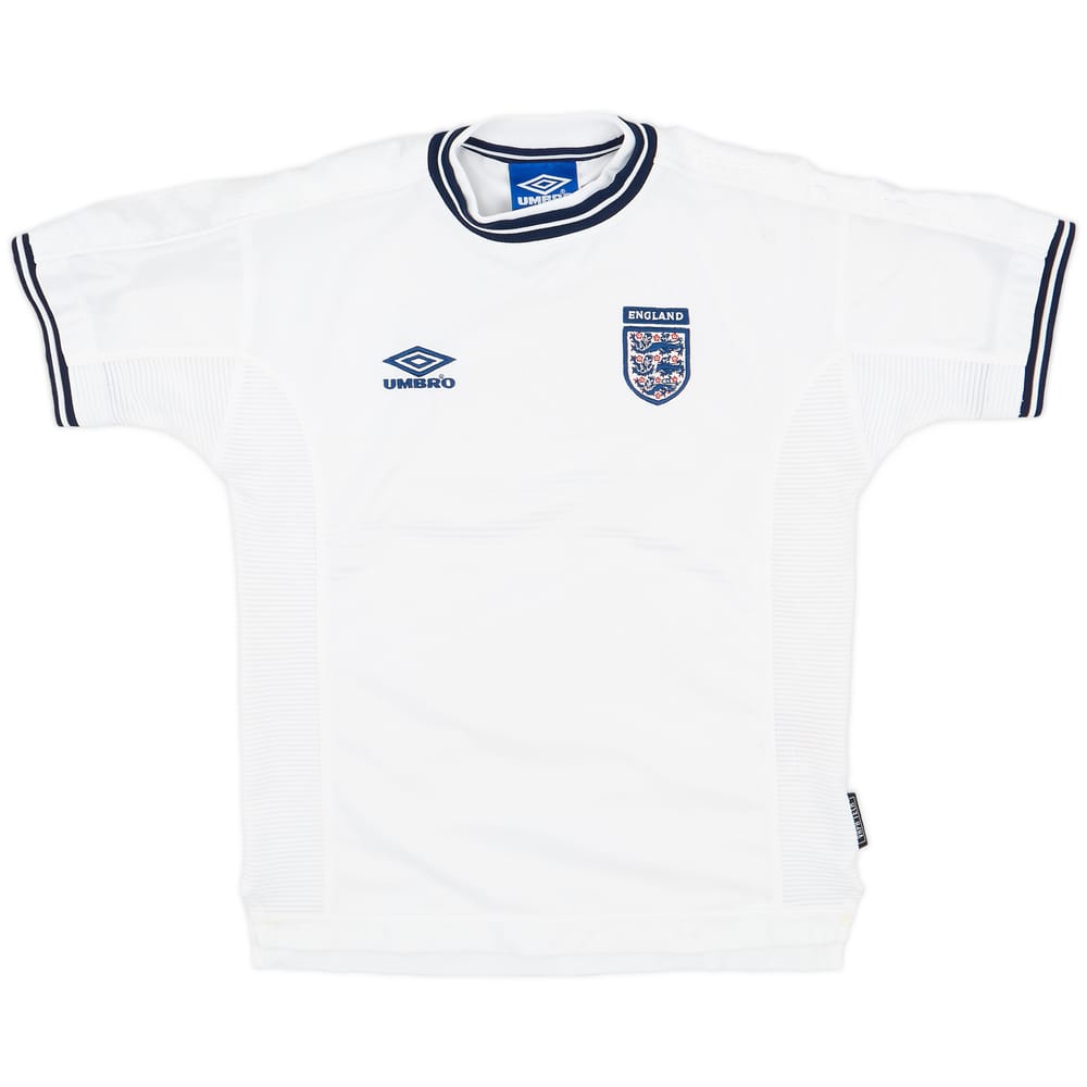 1999-01 England Home Shirt - 5/10 - (L.Boys)