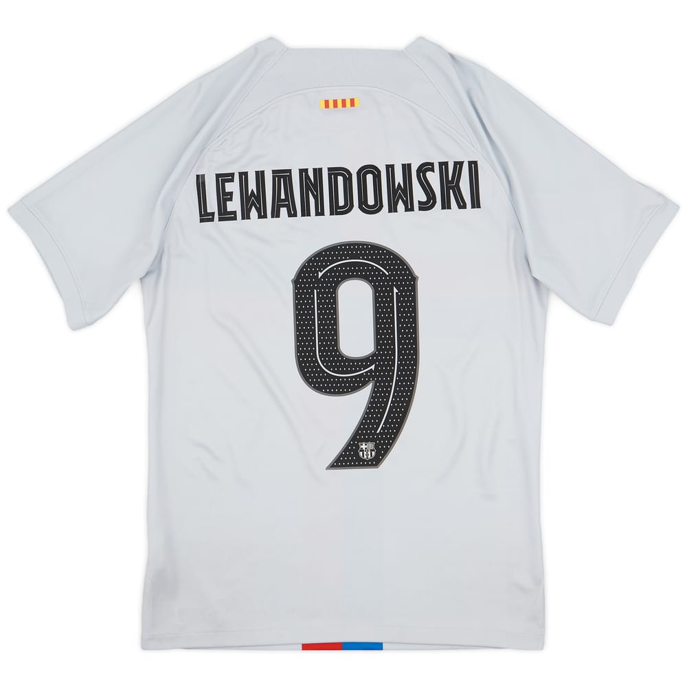 2022-23 Barcelona Third Shirt Lewandowski #9 - 8/10 - (S)