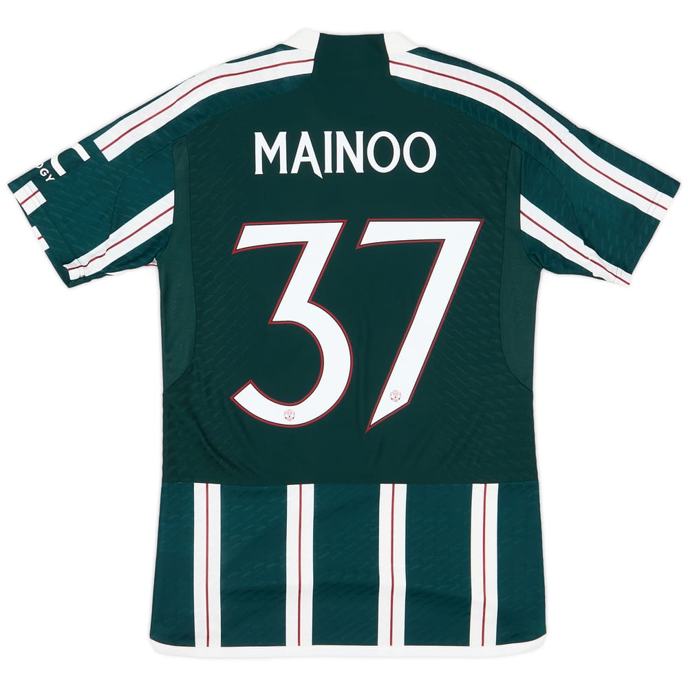 2023-24 Manchester United Authentic Away Shirt Mainoo #37 (S)