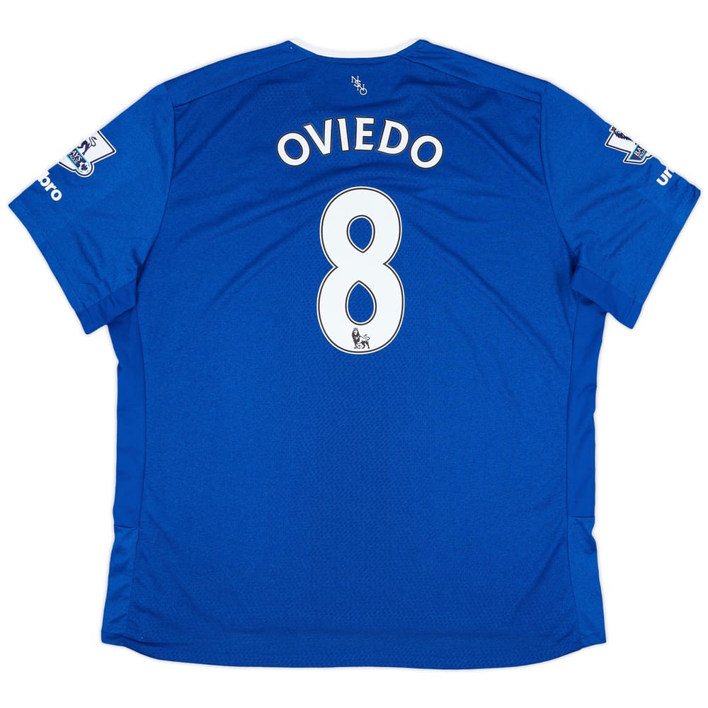 2015-16 Everton Home Shirt Oviedo #8 - 9/10 - (3XL)
