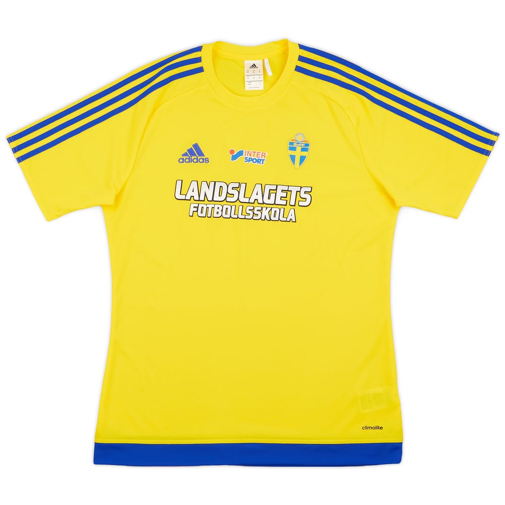 2017-18 Sweden adidas Training Shirt - 9/10 - (M)