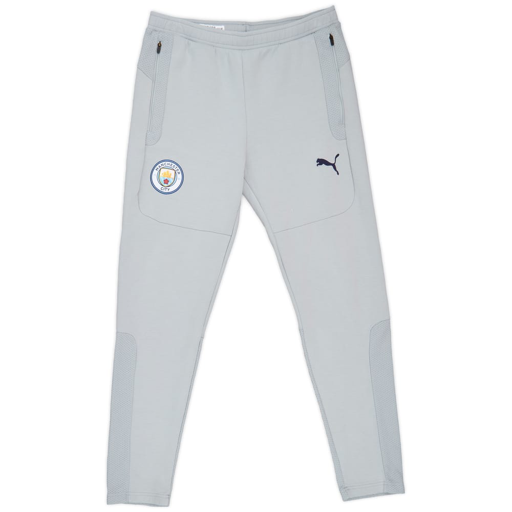 2021-22 Manchester City Puma Track Pants/Bottoms - 9/10 - (L)