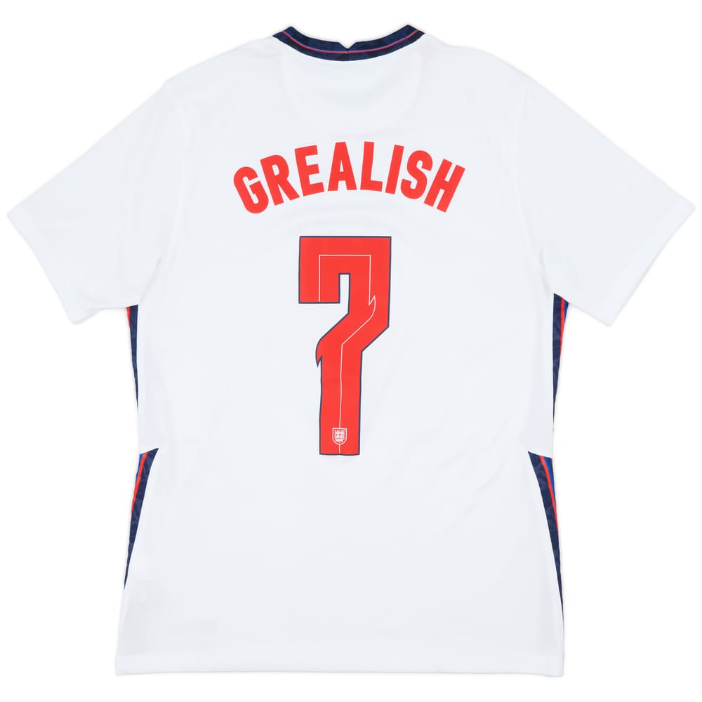 2020-22 England Home Shirt Grealish #7 - 6/10 - (M)
