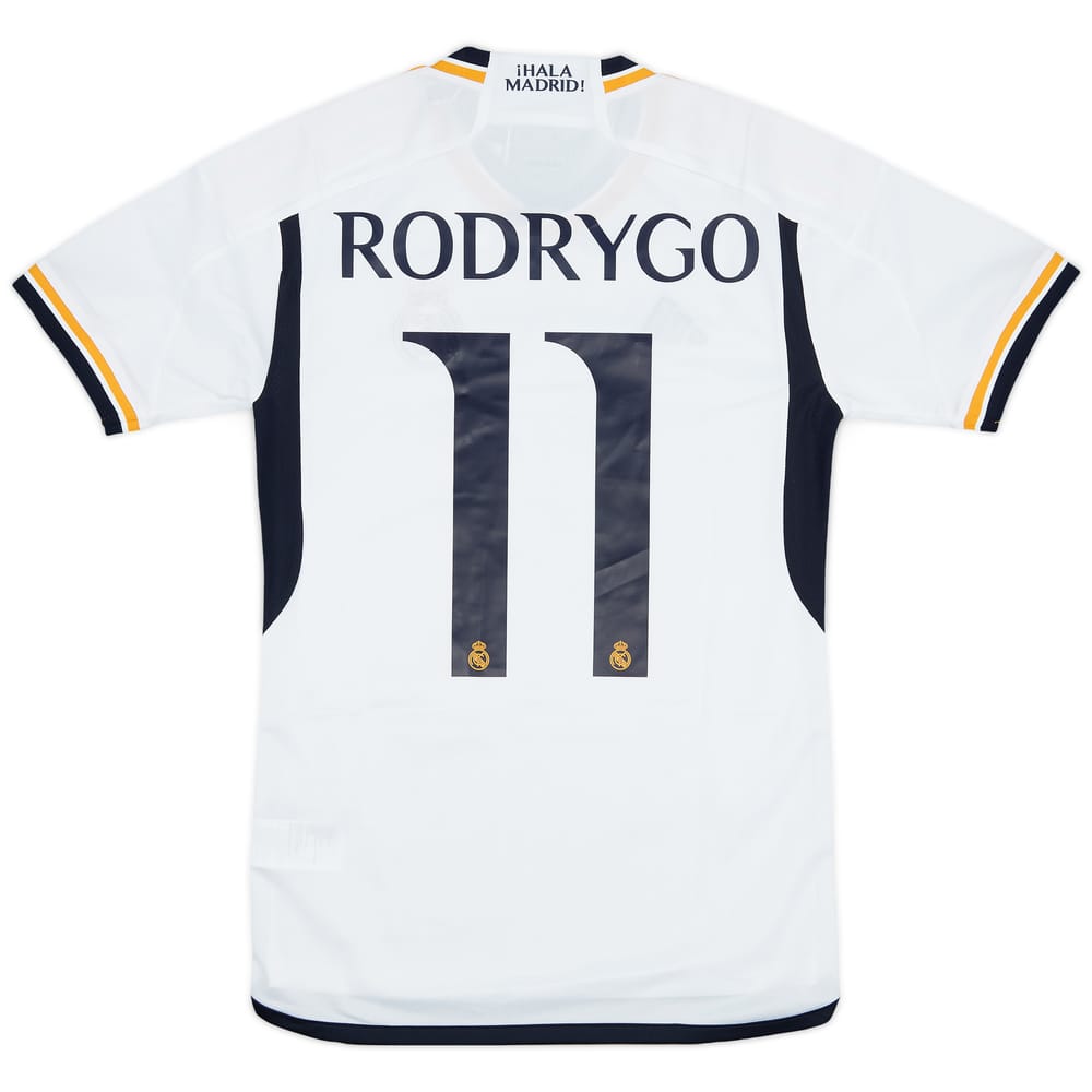 2023-24 Real Madrid Home Shirt Rodrygo #11 (XS)