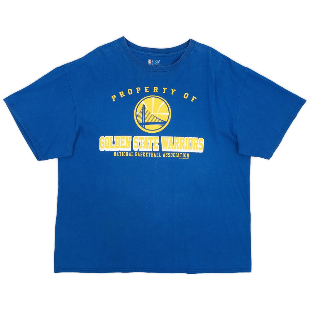 2014-15 Golden State Warriors NBA Tee - 6/10 - (XL)