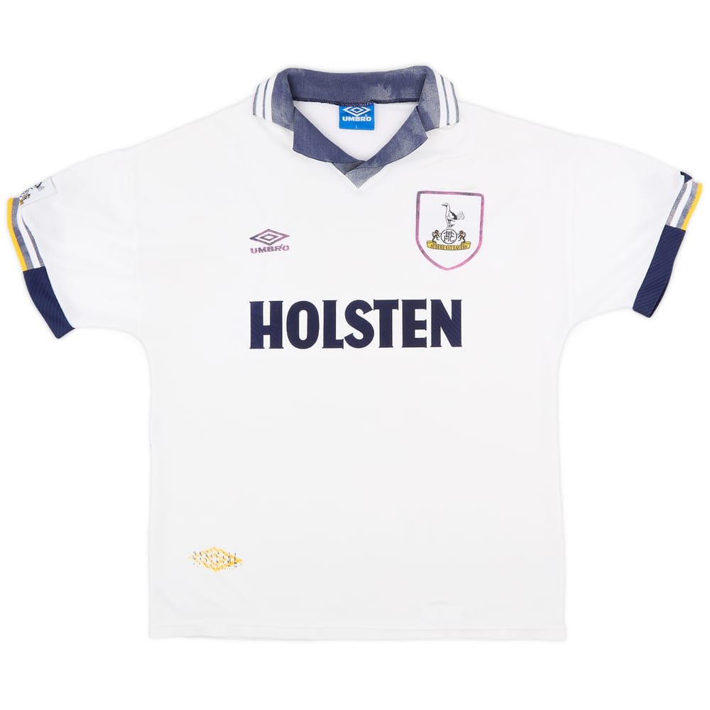 1993-95 Tottenham Home Shirt - 5/10 - (L)