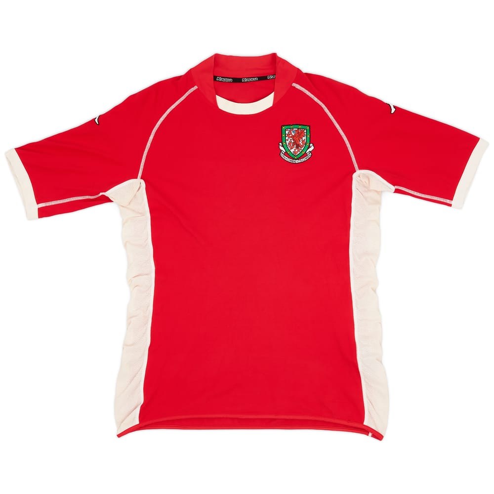2002-04 Wales Home Shirt - 8/10 - (L)