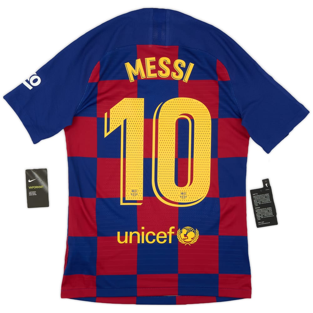 2019-20 Barcelona Authentic Home Shirt Messi #10 (S)