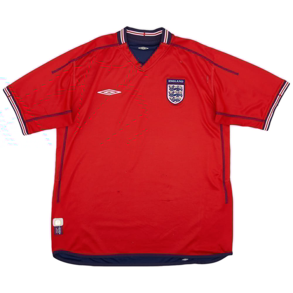 2002-04 England Away Shirt - 4/10 - (L)