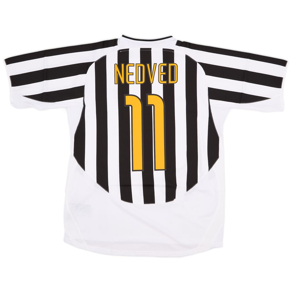 2003-04 Juventus Home Shirt Nedved #11 (L)
