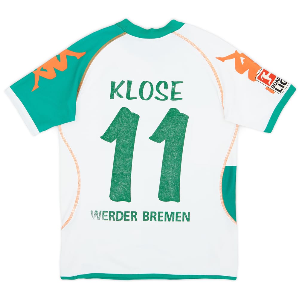 2006-07 Werder Bremen Home Shirt Klose #11 - 6/10 - (S)