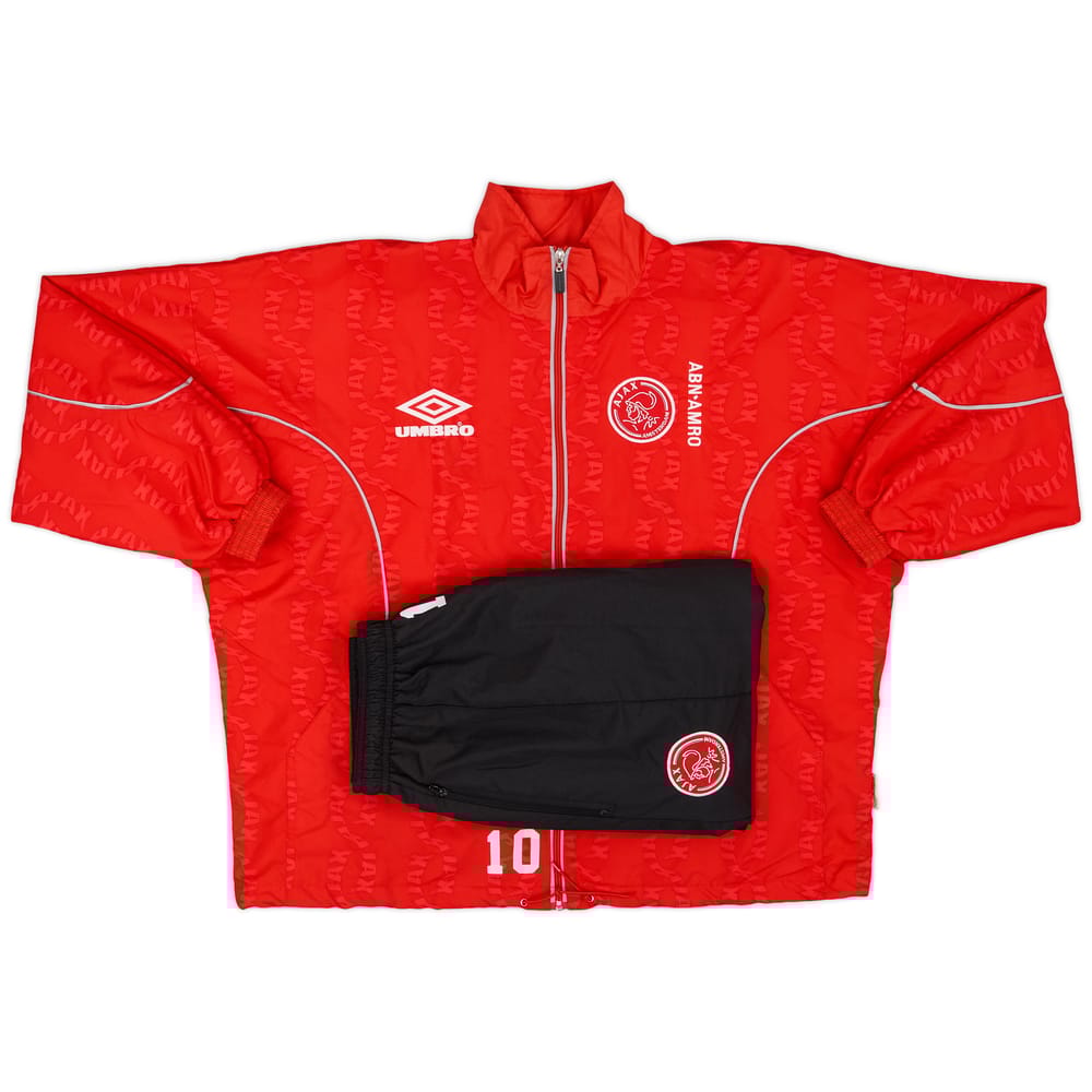 1998-99 Ajax Player Issue Umbro Tracksuit #10 (Litmanen)
