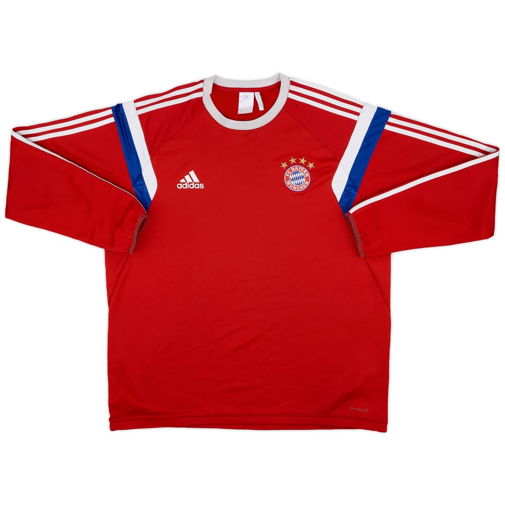 2014-15 Bayern Munich adidas Sweat Top - 5/10 - (XL)