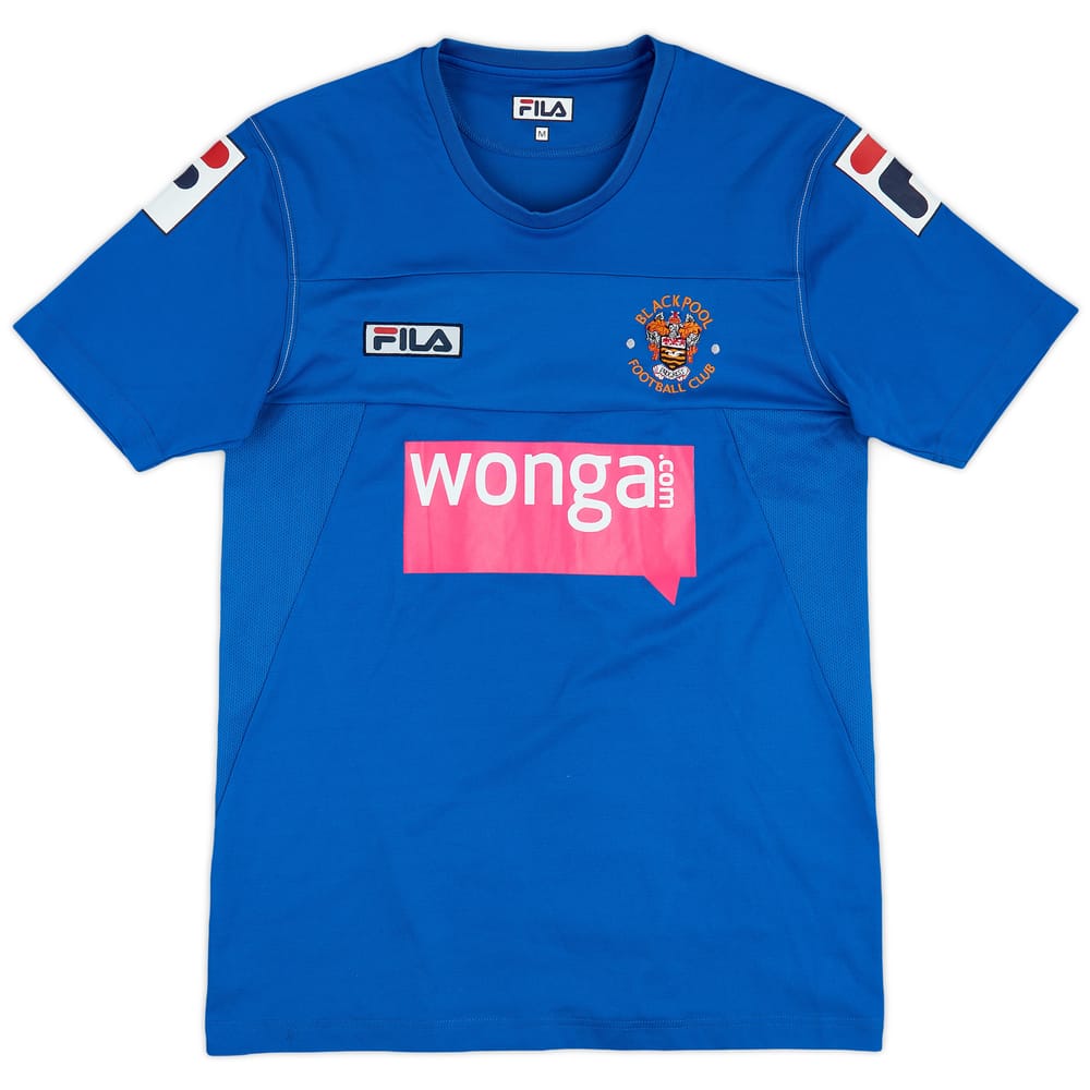 2011-12 Blackpool Fila Training Shirt - 8/10 - (M)
