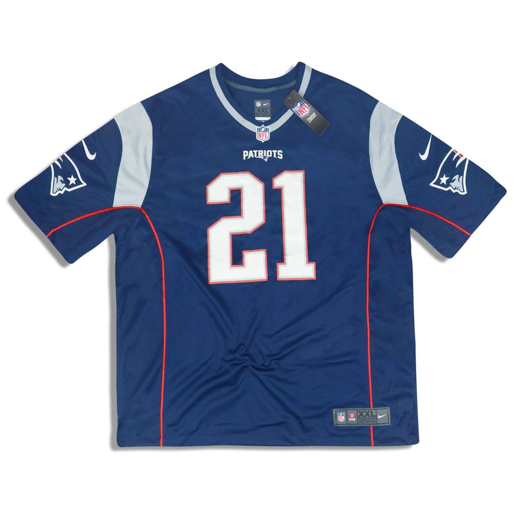 2018-19 New England Patriots Harmon #21 Nike Game Jersey (Home) XXL - W/Tags