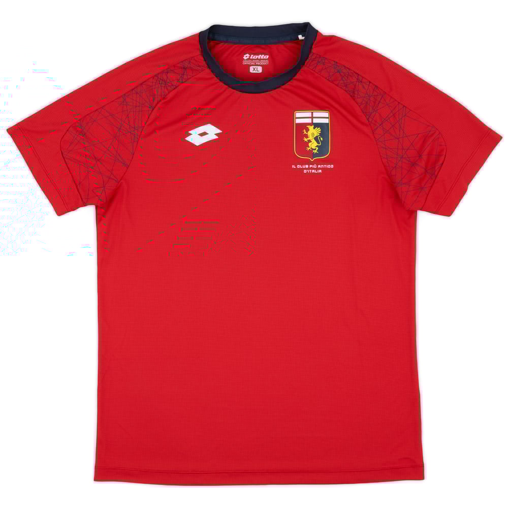 2017-18 Genoa Lotto Training Shirt - 9/10 - (XL)