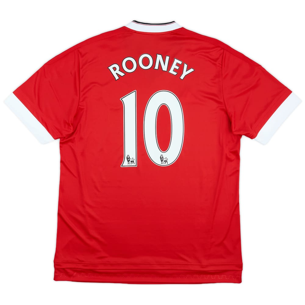 2015-16 Manchester United Home Shirt Rooney #10 (L)