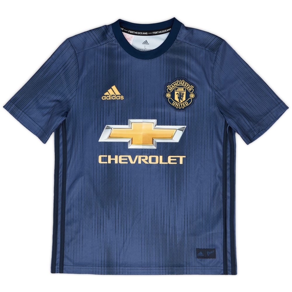 2018-19 Manchester United Third Shirt - 9/10 - (L.Boys)