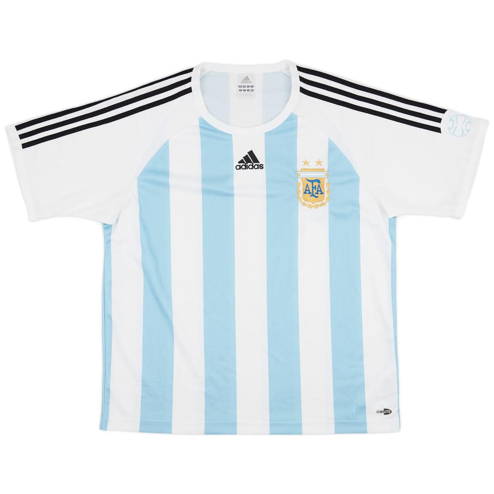 2005-07 Argentina Basic Home Shirt - 8/10 - (L)
