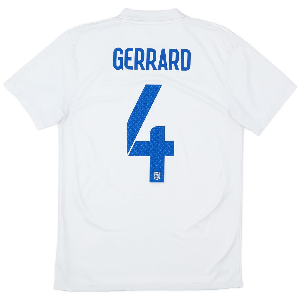 2014-15 England Home Shirt Gerrard #4 - 6/10 - (S)