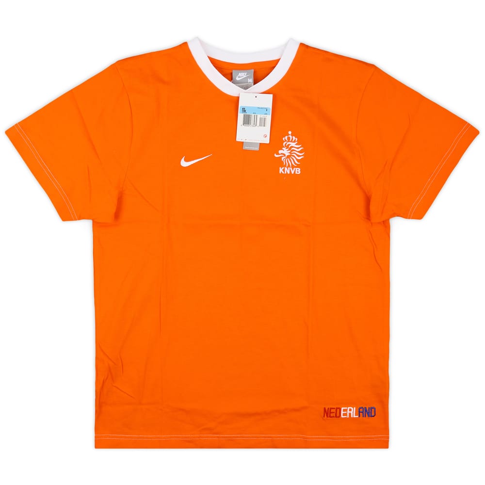 2008-09 Netherlands Nike Cotton Tee Nederland #88 (M)