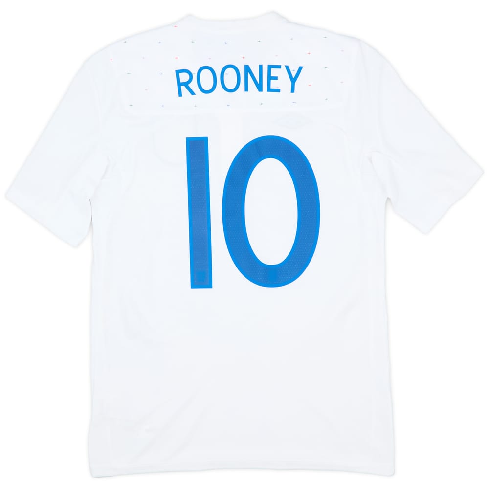 2010-11 England Home Shirt Rooney #10 (M)
