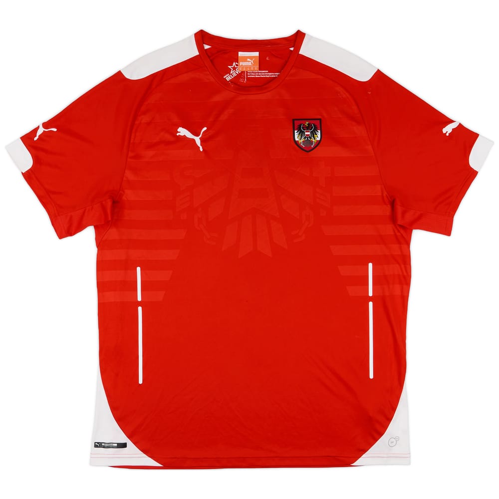 2014-16 Austria Home Shirt - 8/10 - (XL)