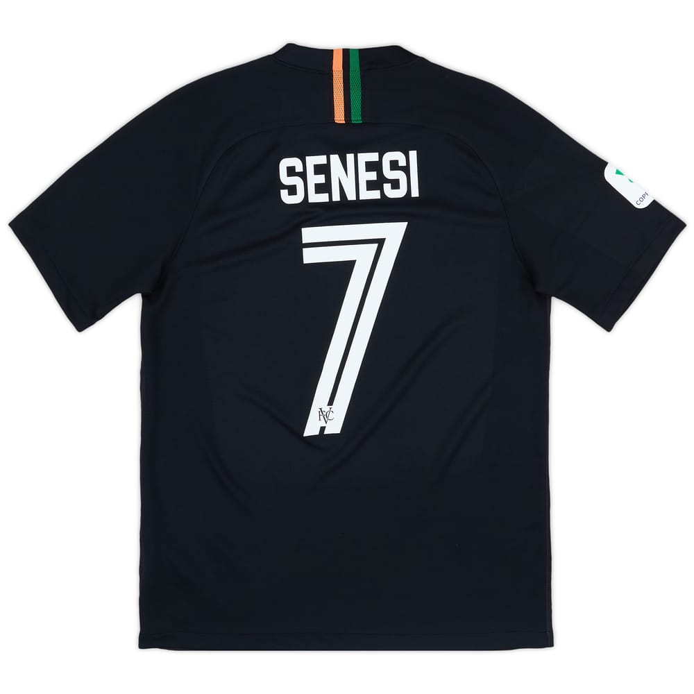 2019-20 Venezia Match Issue Home Shirt Senesi #7 - As New - (M)
