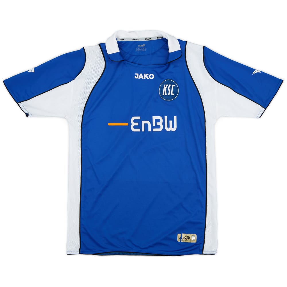 2007-08 Karlsruhe Home Shirt - 6/10 - (S)