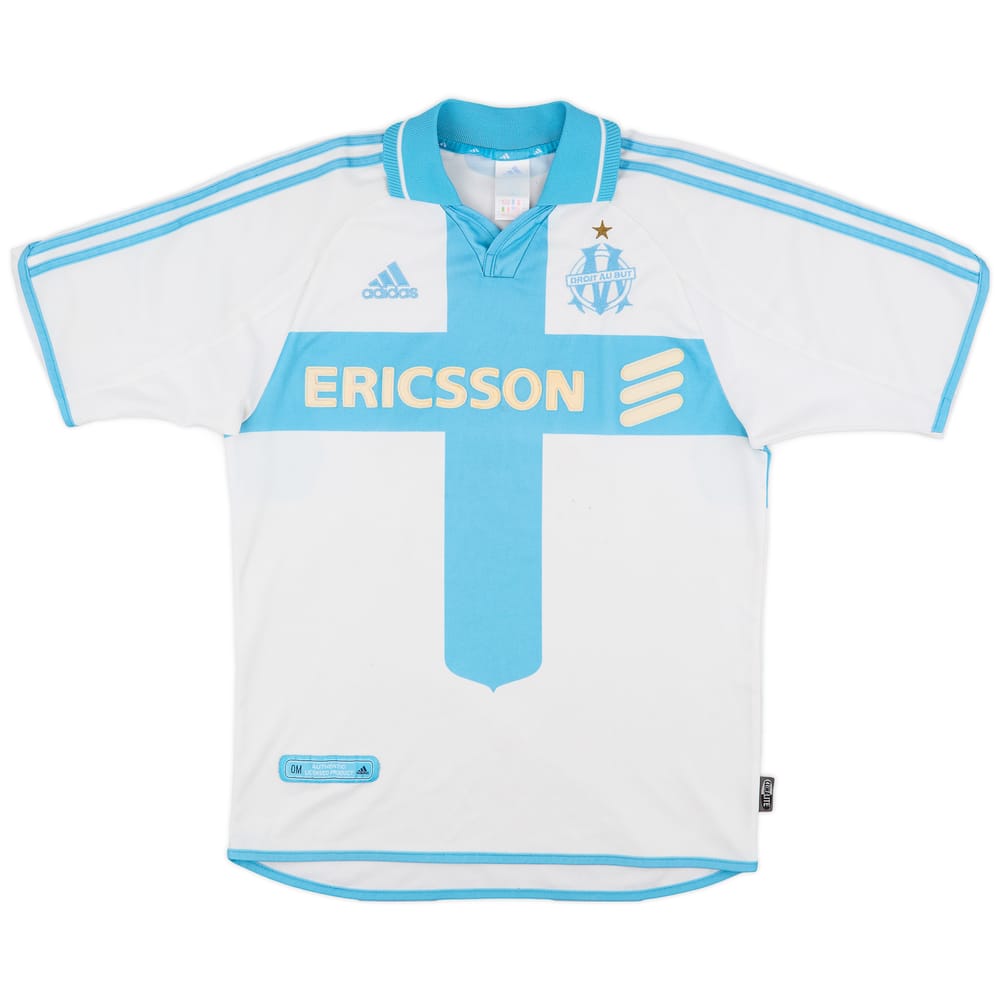 2000-01 Olympique Marseille Home Shirt - 7/10 - (S)