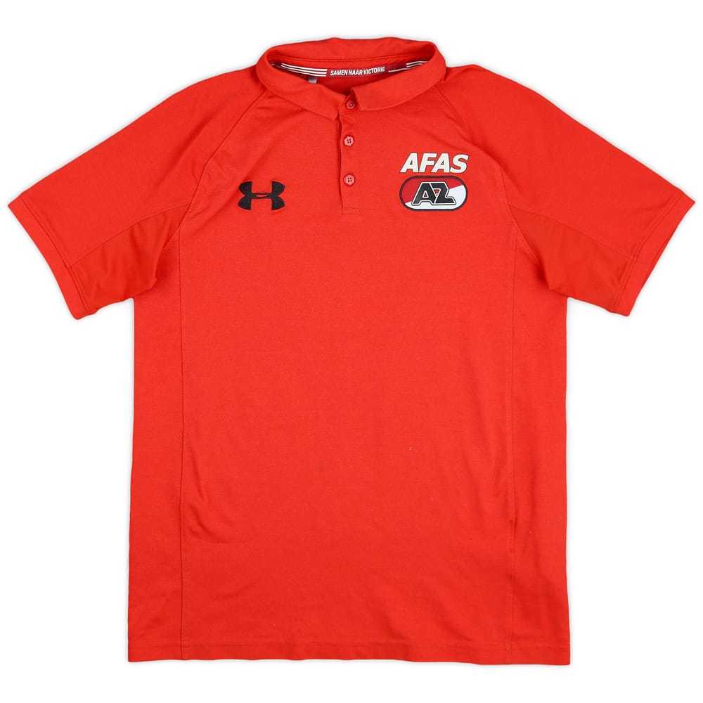 2018-19 AZ Alkmaar Under Armour Polo Shirt - 8/10 - (L.Boys)