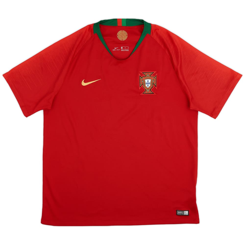 2018-19 Portugal Home Shirt Ronaldo #7 - 9/10 - (XL)