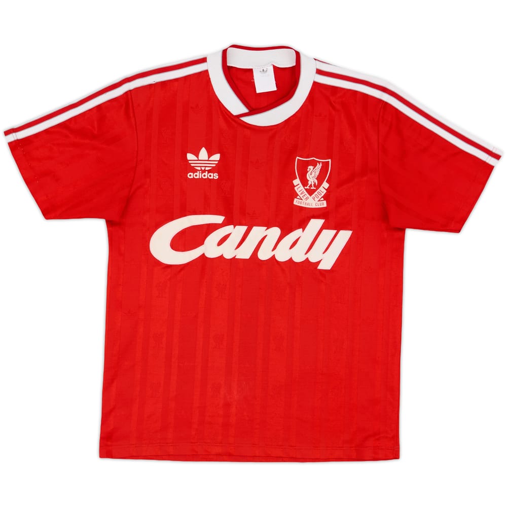 1988-89 Liverpool Home Shirt - 8/10 - (M)