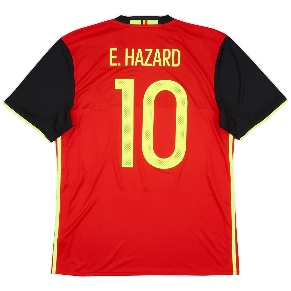 2016-17 Belgium Home Shirt Hazard #10 - 9/10 - (L)