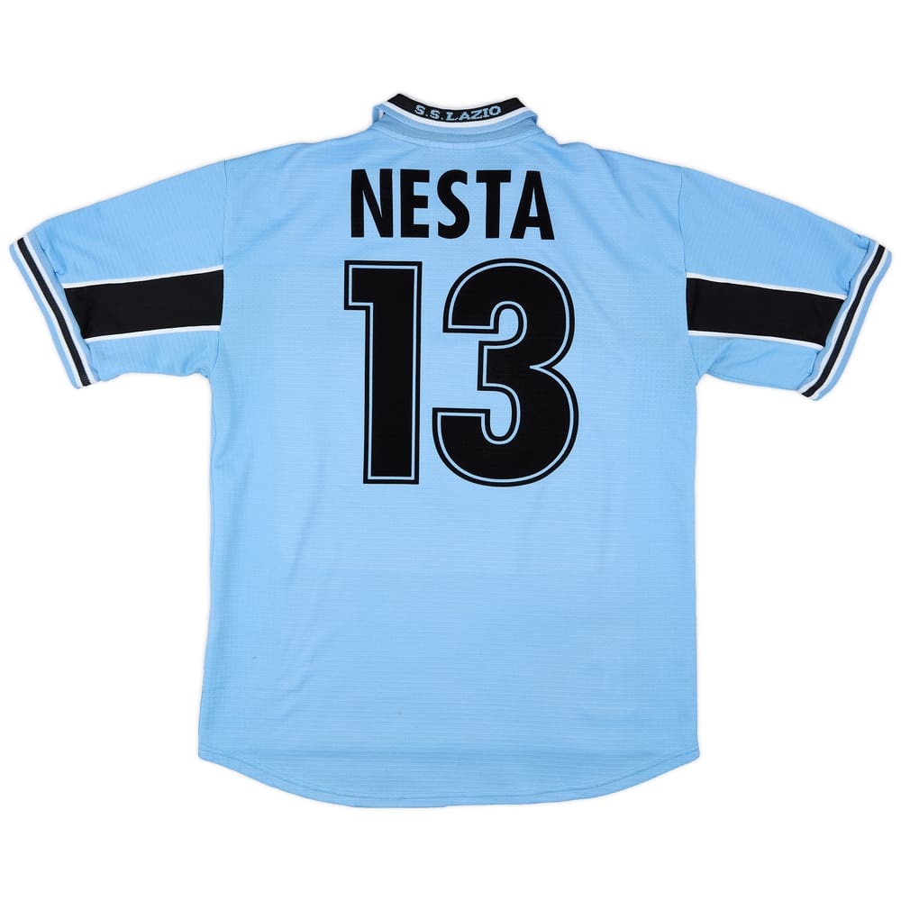 1998-00 Lazio Home Shirt Nesta #13 - 7/10 - (M)