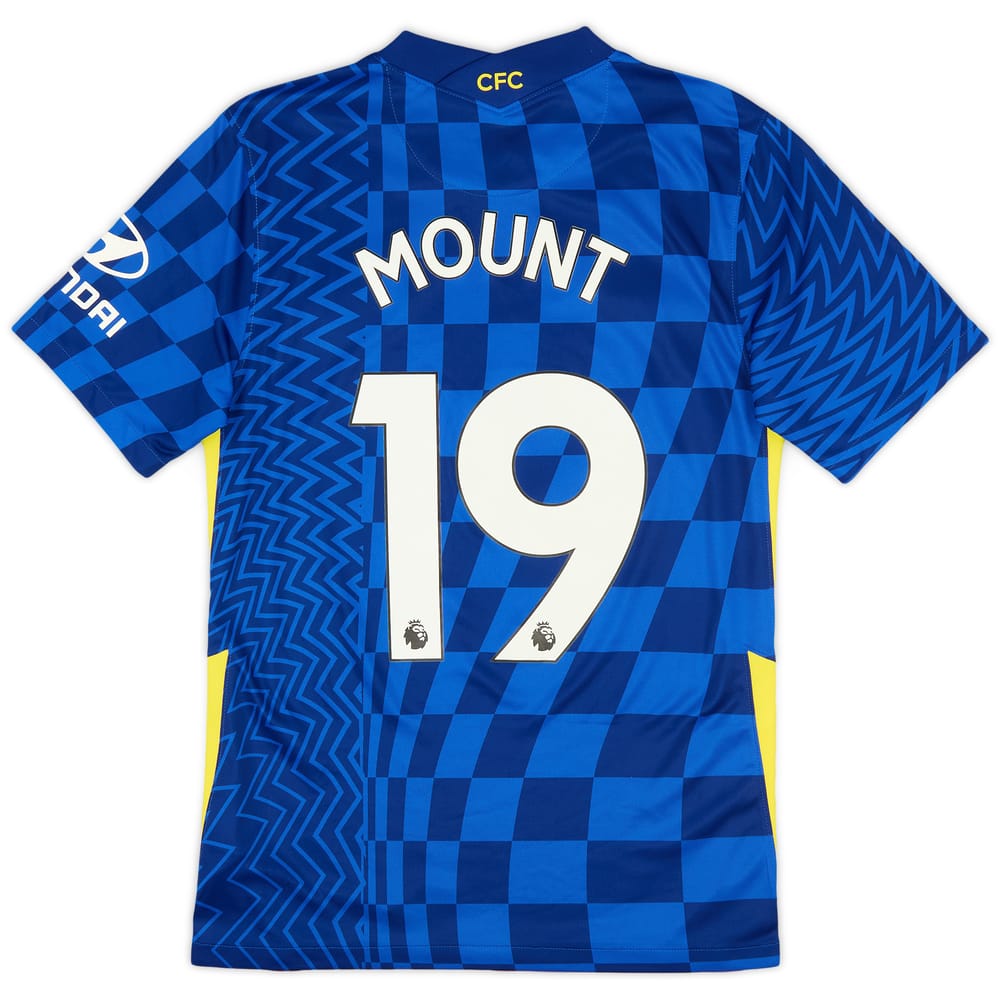 2020-21 Chelsea Home Shirt Mount #19 - 9/10 - (S)