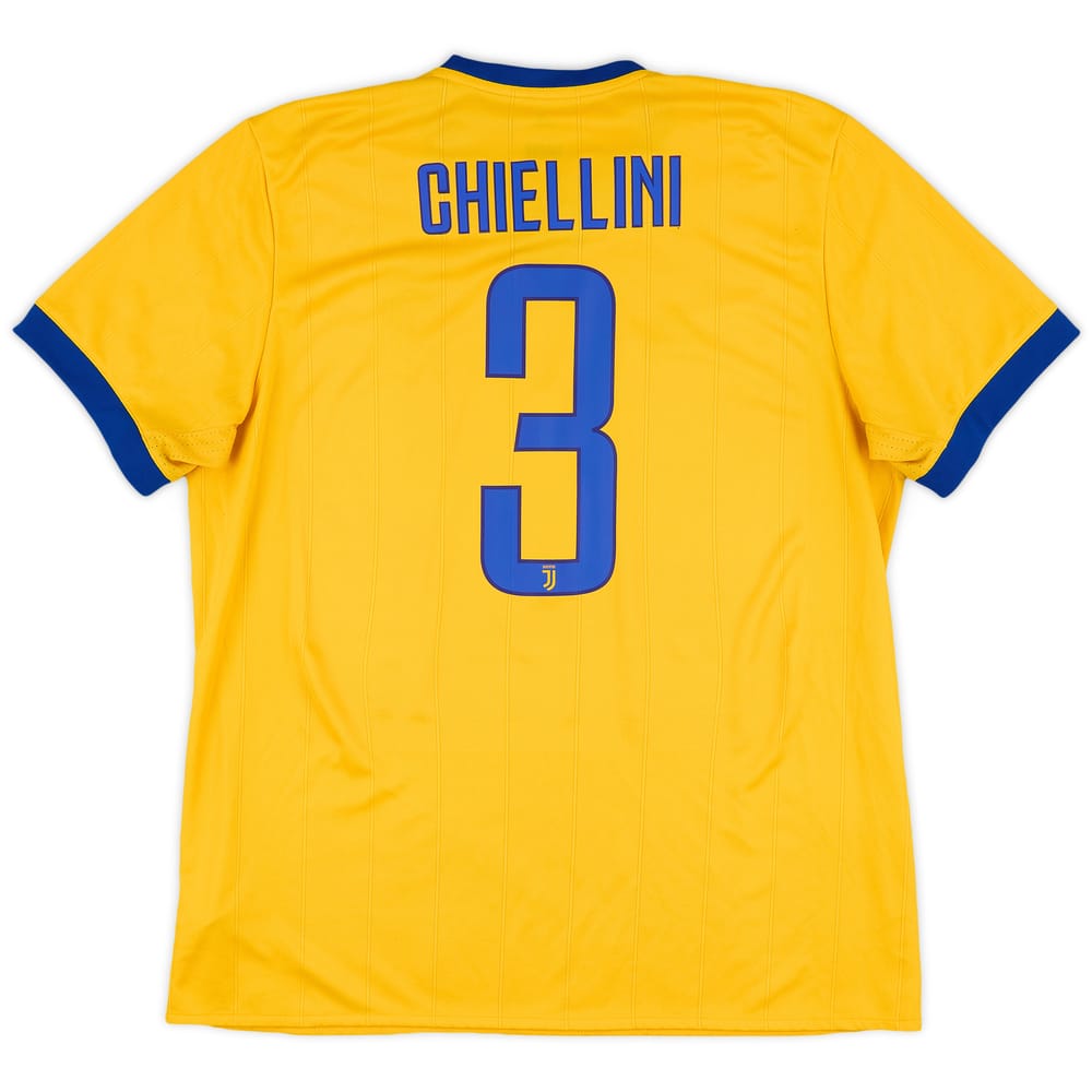 2017-18 Juventus Away Shirt Chiellini #3 - 8/10 - (XL)