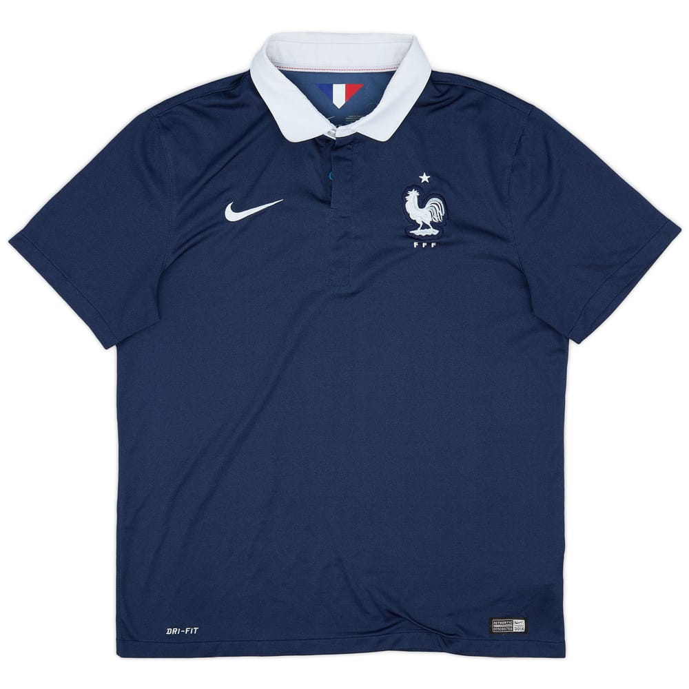 2014-15 France Home Shirt - 8/10 - (L)