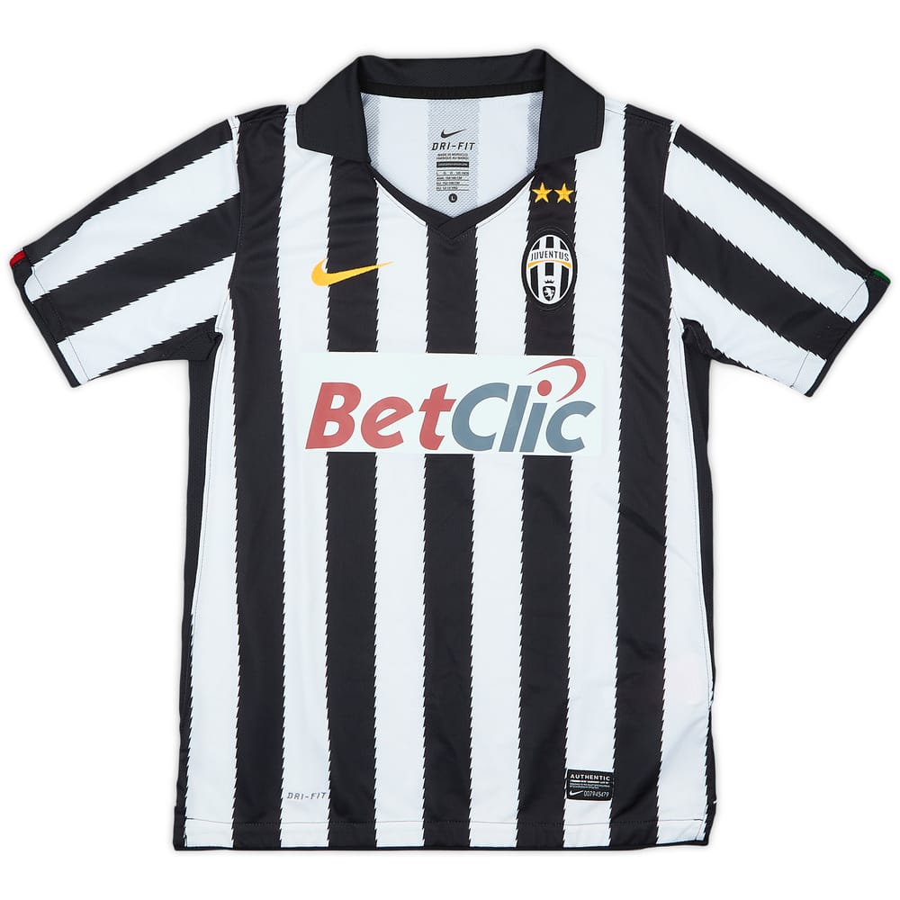 2010-11 Juventus Home Shirt - 9/10 - (L.Boys)