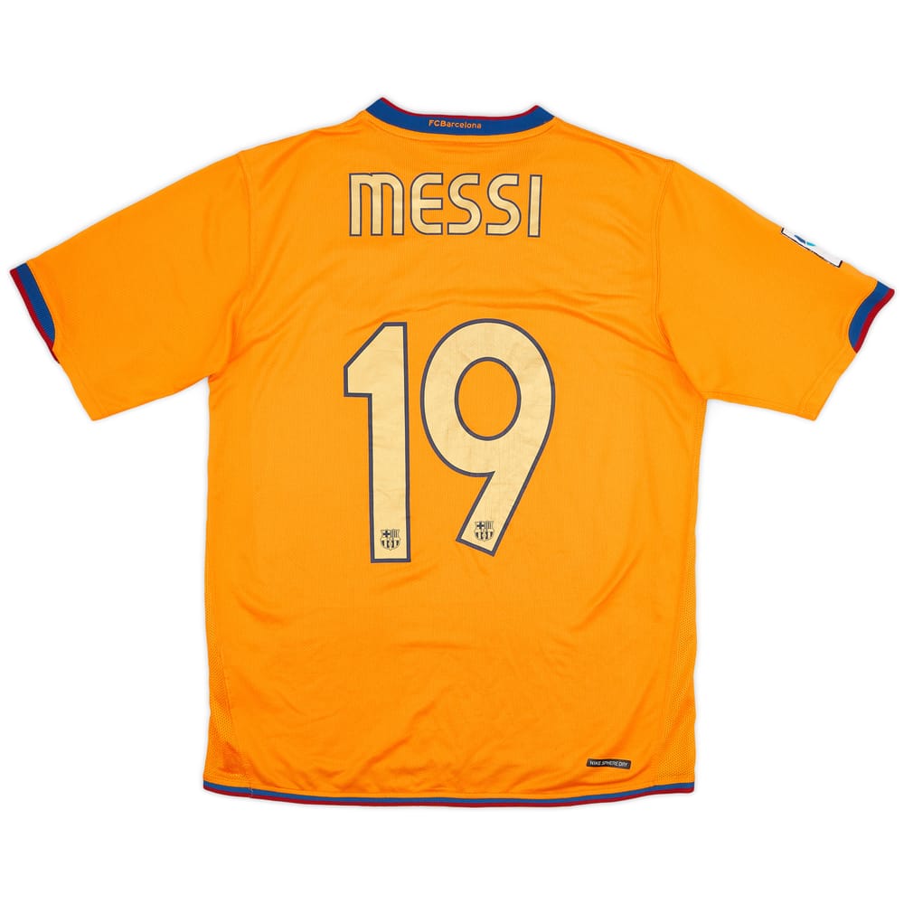 2006-08 Barcelona Away Shirt Messi #19 - 8/10 - (M)