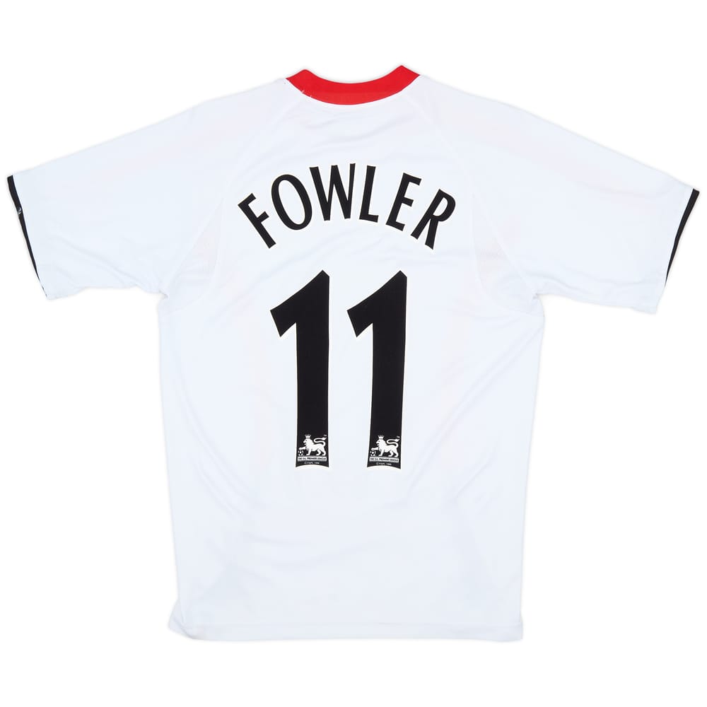 2005-06 Liverpool Away Shirt Fowler #11 - 7/10 - (S)