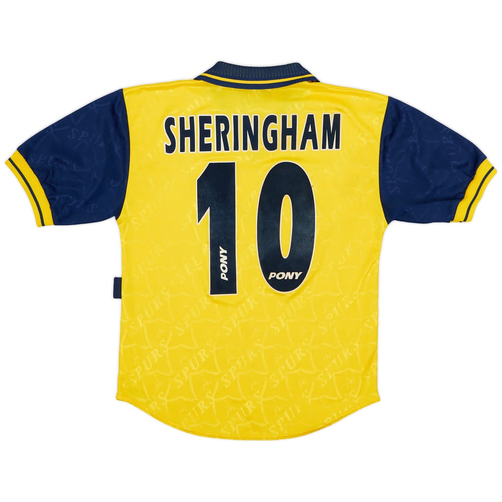 1995-97 Tottenham Third Shirt Sheringham #10 - 6/10 - (XL.Boys)