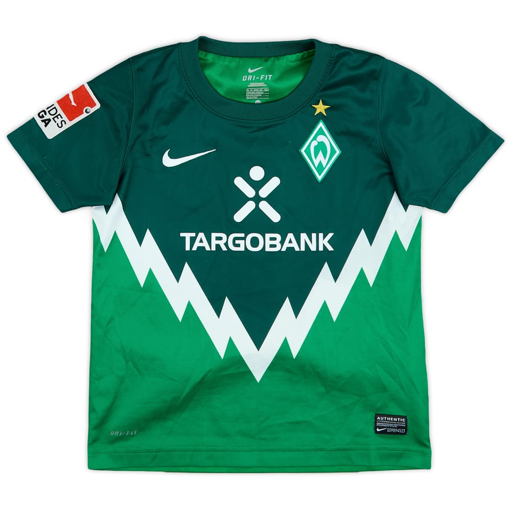 2010-11 Werder Bremen Home Shirt - 8/10 - (6-8 Years)